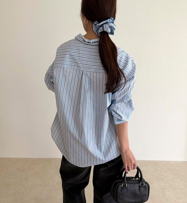 fredy emue「《WEB限定》ベーシックエンブロイダリーシャツ シュシュset」|シャツ・ブラウス|