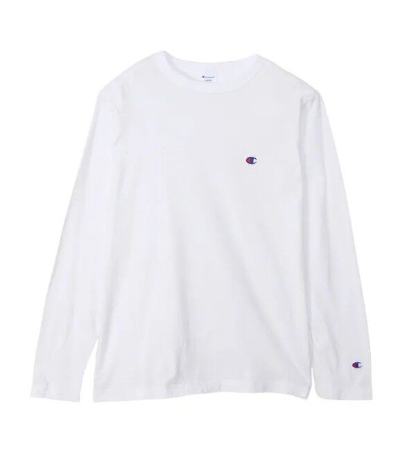 GLOSTER「【Champion/チャンピオン】ICON ロングスリーブTシャツ ベーシック」|Tシャツ・カットソー|ホワイト