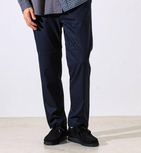 GLOSTER「【ビジカジ対応】スマートチノストレッチパンツ」|チノ|ダークネイビー