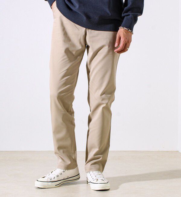 GLOSTER「【ビジカジ対応】スマートチノストレッチパンツ」|チノ|