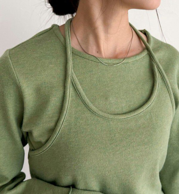 fredy emue「ビスチェレイヤードロンTセット」|Tシャツ・カットソー|