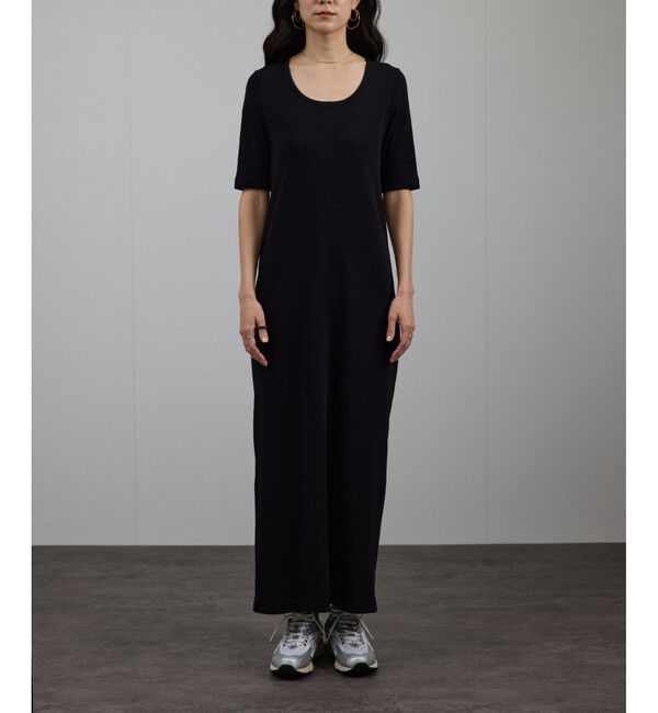 SALON adam et rope'「［UVケア］プリマベールファームリーリブワンピース」|ワンピース|