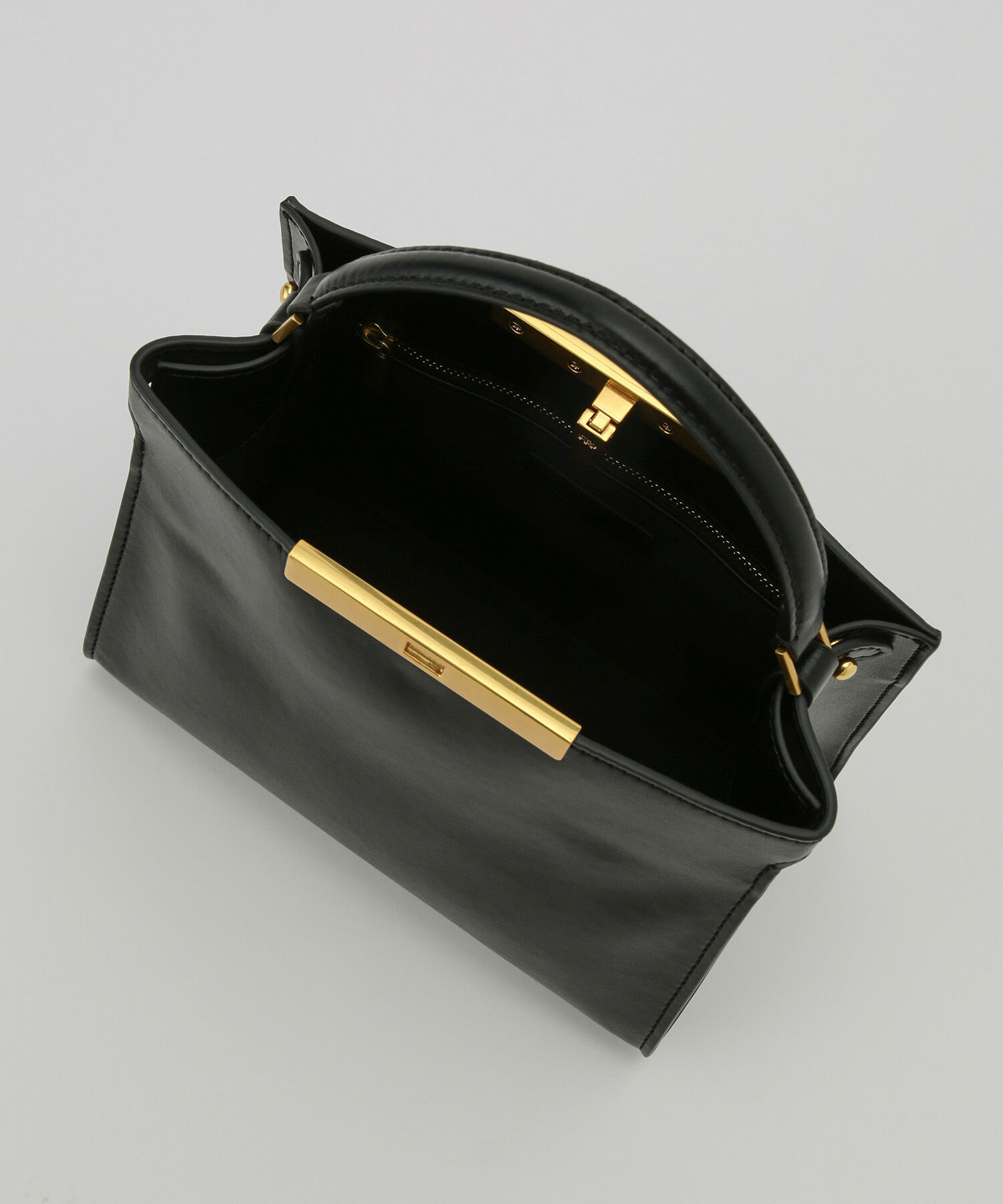 ROPE「ワンハンドルトップメタルミニバッグ」|ショルダー・メッセンジャー|