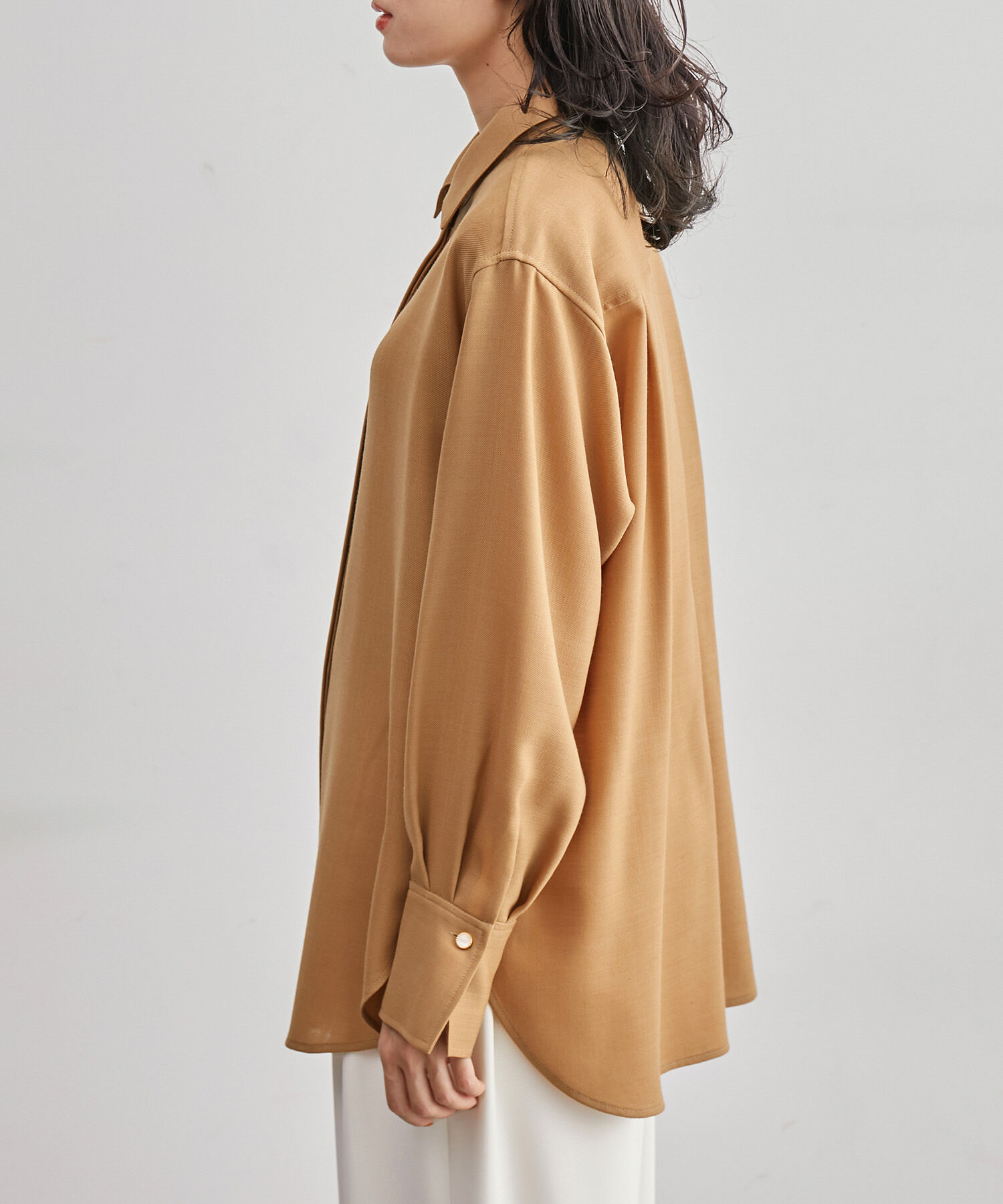 ROPE「【ドラマ着用】ウールビエラヒヨクシャツ/セットアップ対応」|シャツ・ブラウス|