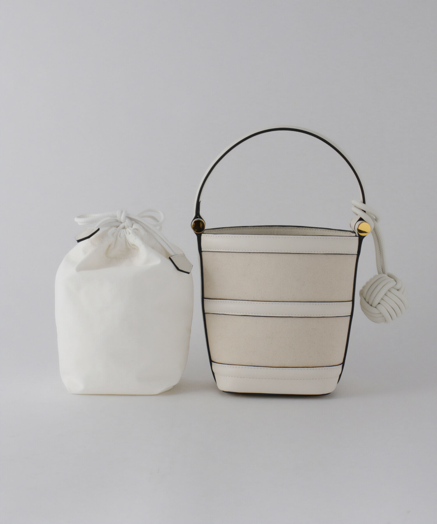 ROPE「Anna Canvas Bag （アンナ キャンバス バッグ）【ポーチ付き】【メディア掲載】」|ハンドバッグ|