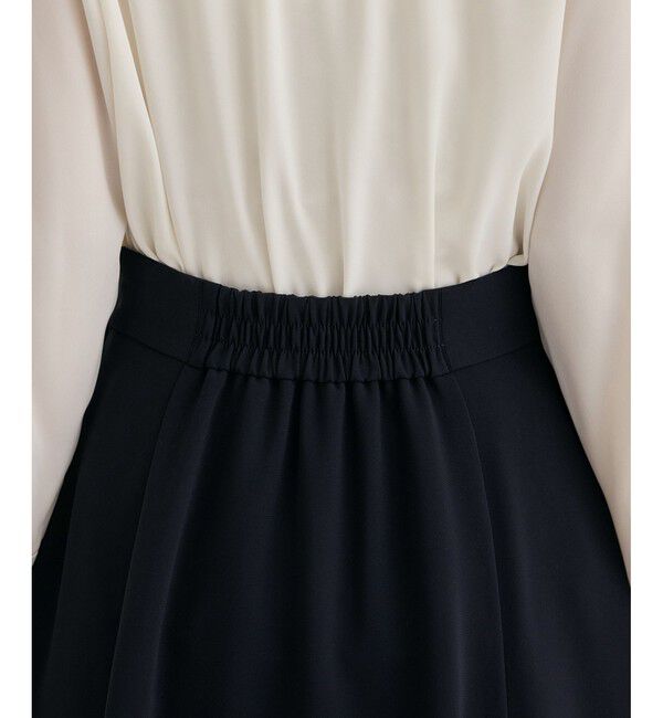 ROPE「トリアセハイウエストフレアスカート【セレモニー/通勤対応】」|スカート|