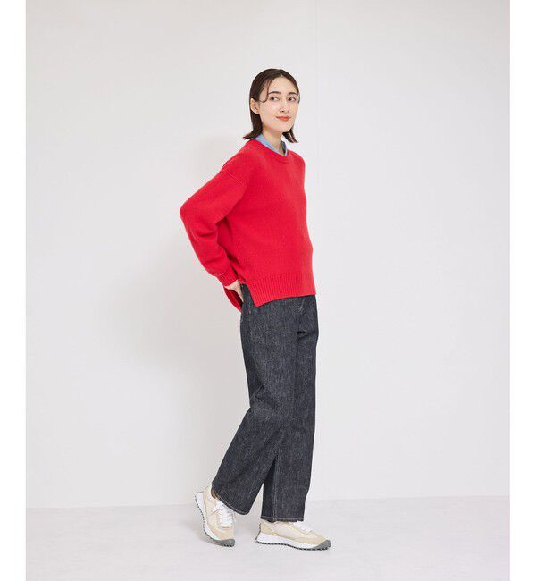 ROPE「ストレッチデニムストレートパンツ」|デニム|