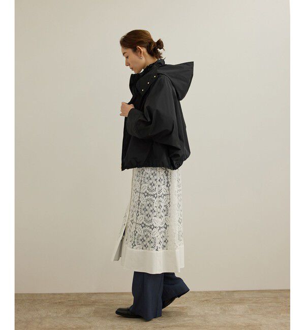 ROPE「【撥水】シルク混タフタギャザーマウンテンパーカ/洗える」|その他|