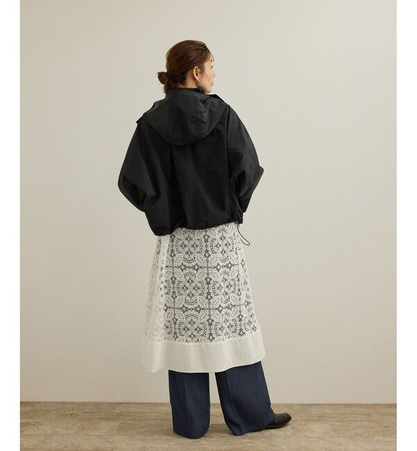 ROPE「【撥水】シルク混タフタギャザーマウンテンパーカ/洗える」|その他|