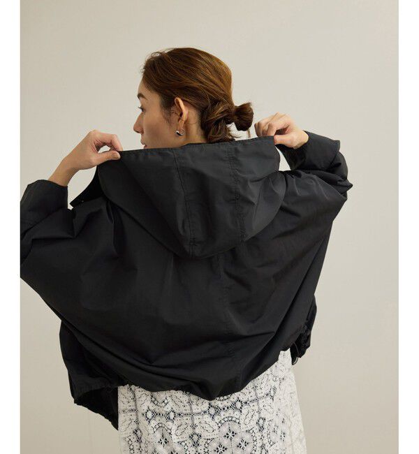 ROPE「【撥水】シルク混タフタギャザーマウンテンパーカ/洗える」|その他|