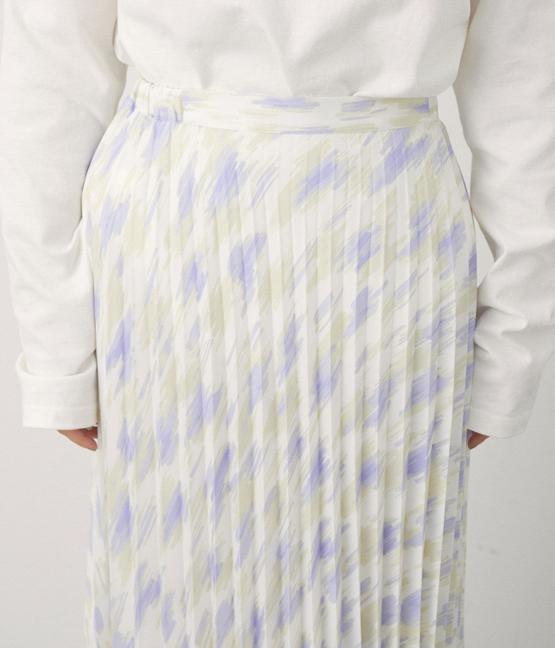 VIS「【ドラマ着用】イレヘムプリーツスカート」|スカート|