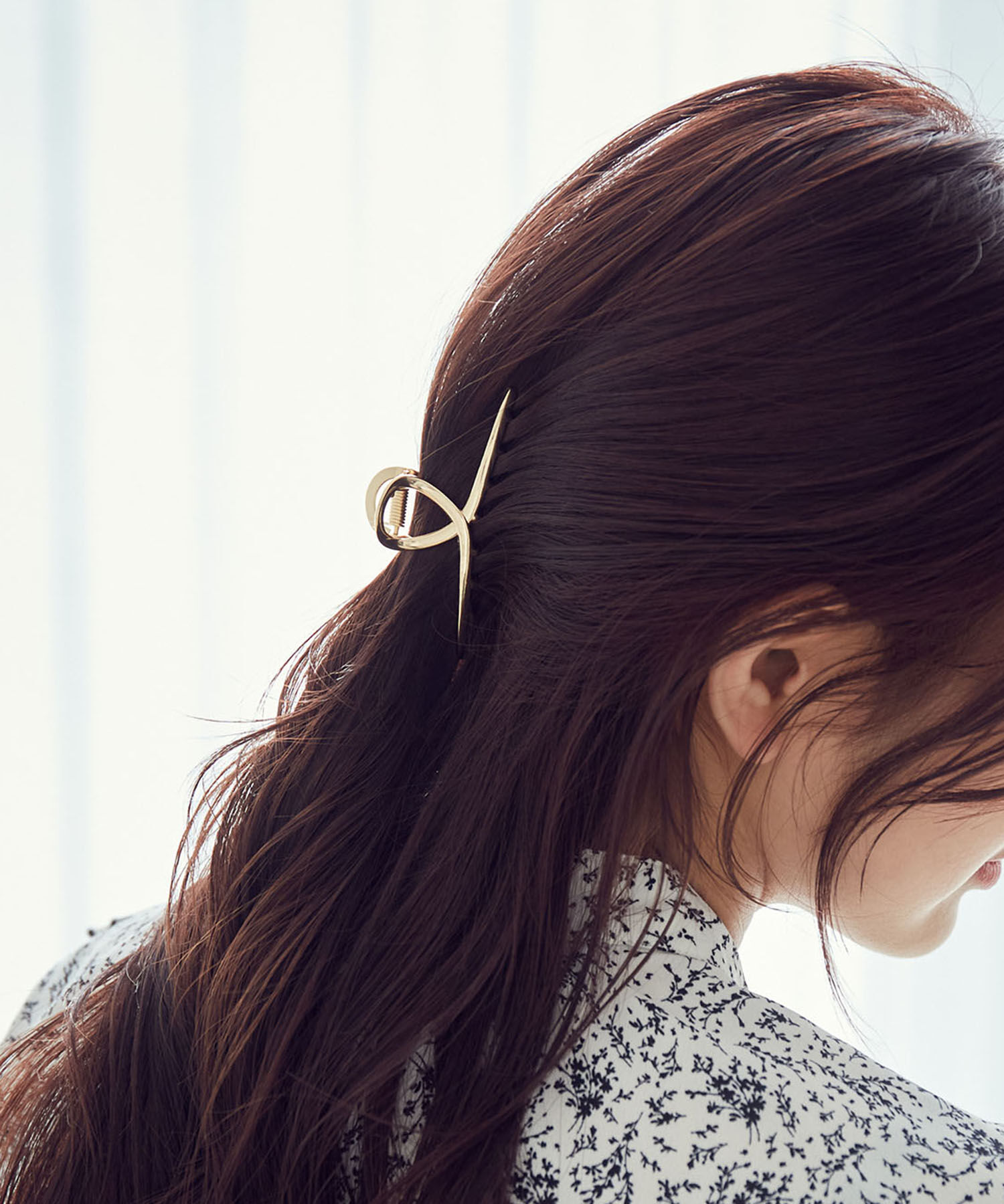 VIS「メタルミニヘアクリップ」|その他|ゴールド(90)