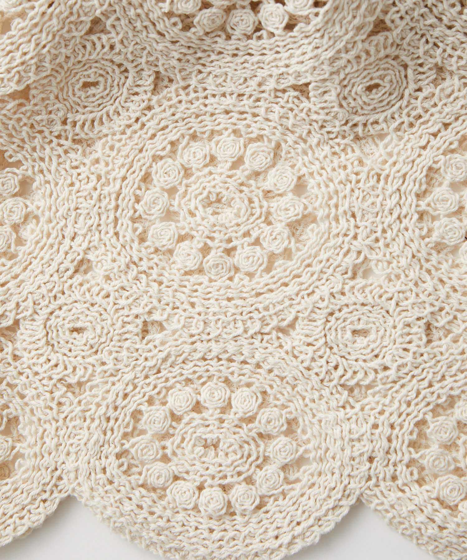 VIS「【星玲奈さんレコメンド】【セットアップ対応】かぎ針Ｉラインスカート」|スカート|