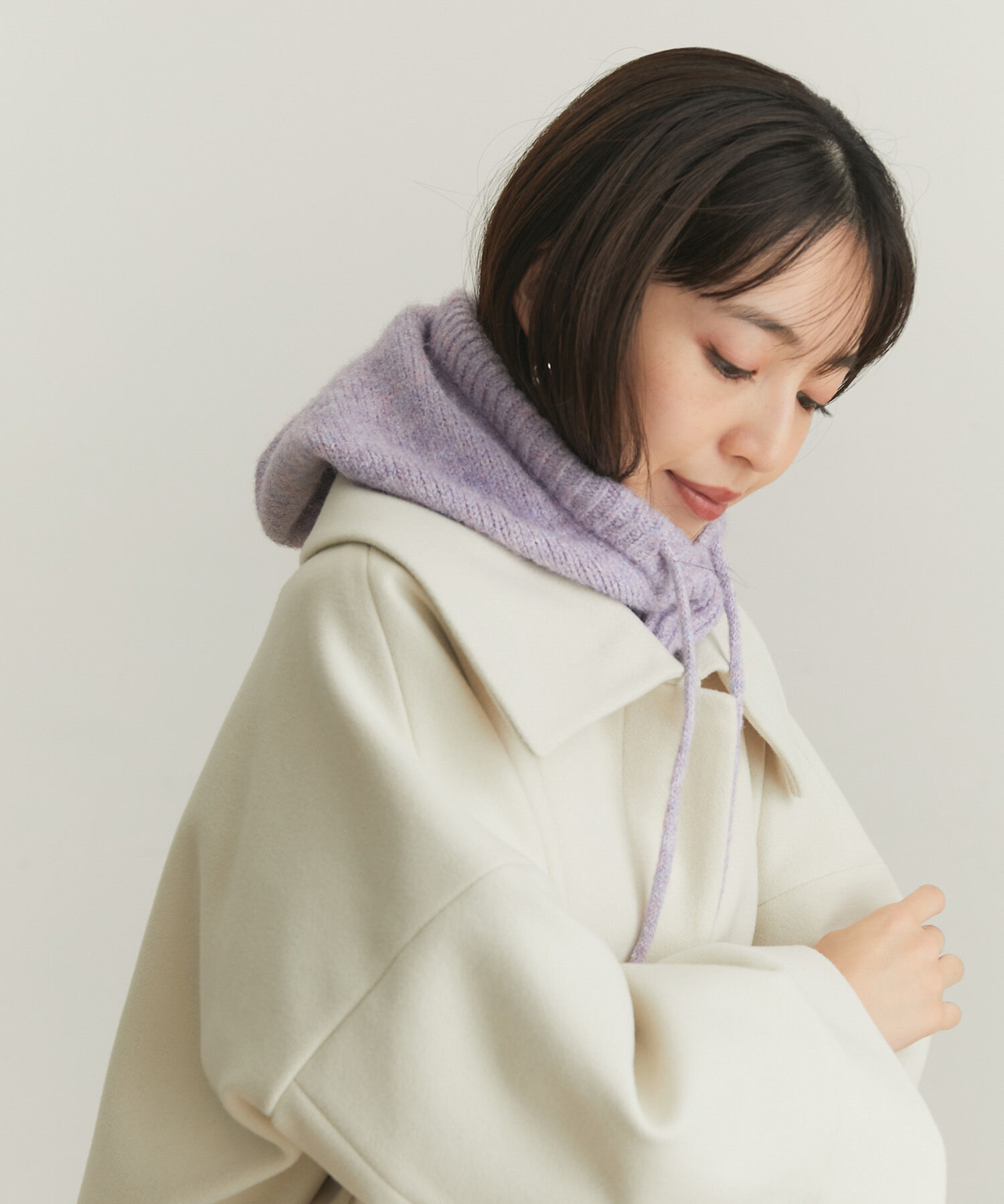 VIS「ニットバラクラバ」|ストール|