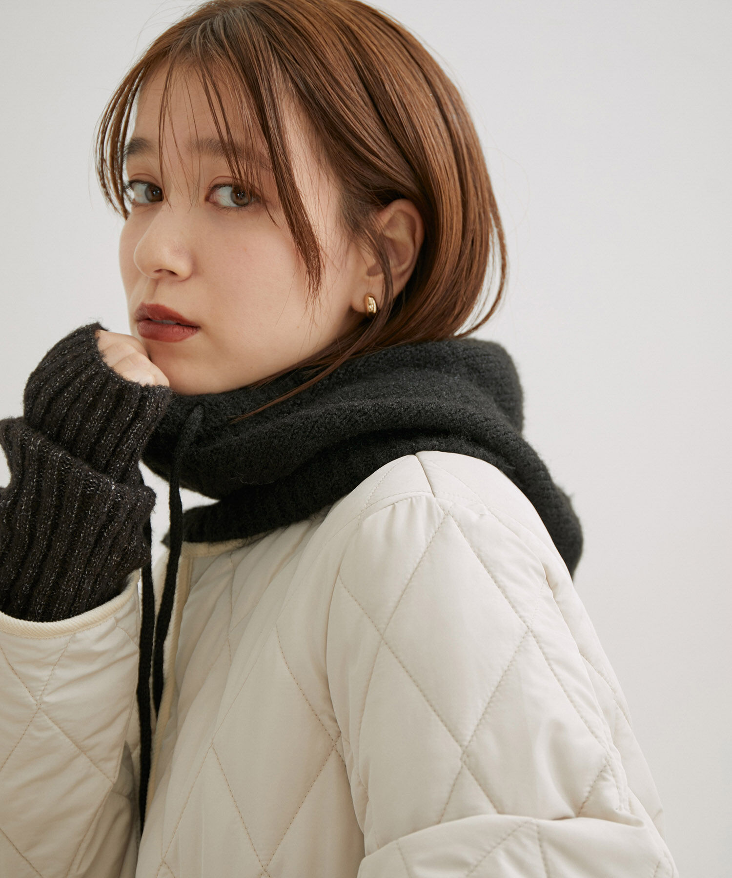 VIS「ニットバラクラバ」|ストール|