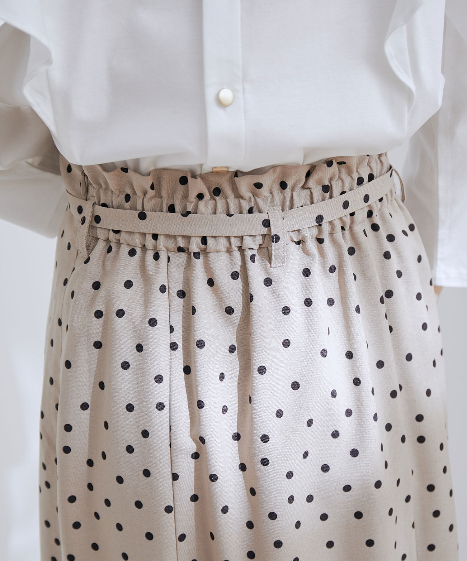 VIS「【新色】【接触冷感・洗える】美easy細ベルトマーメイドスカート」|スカート|