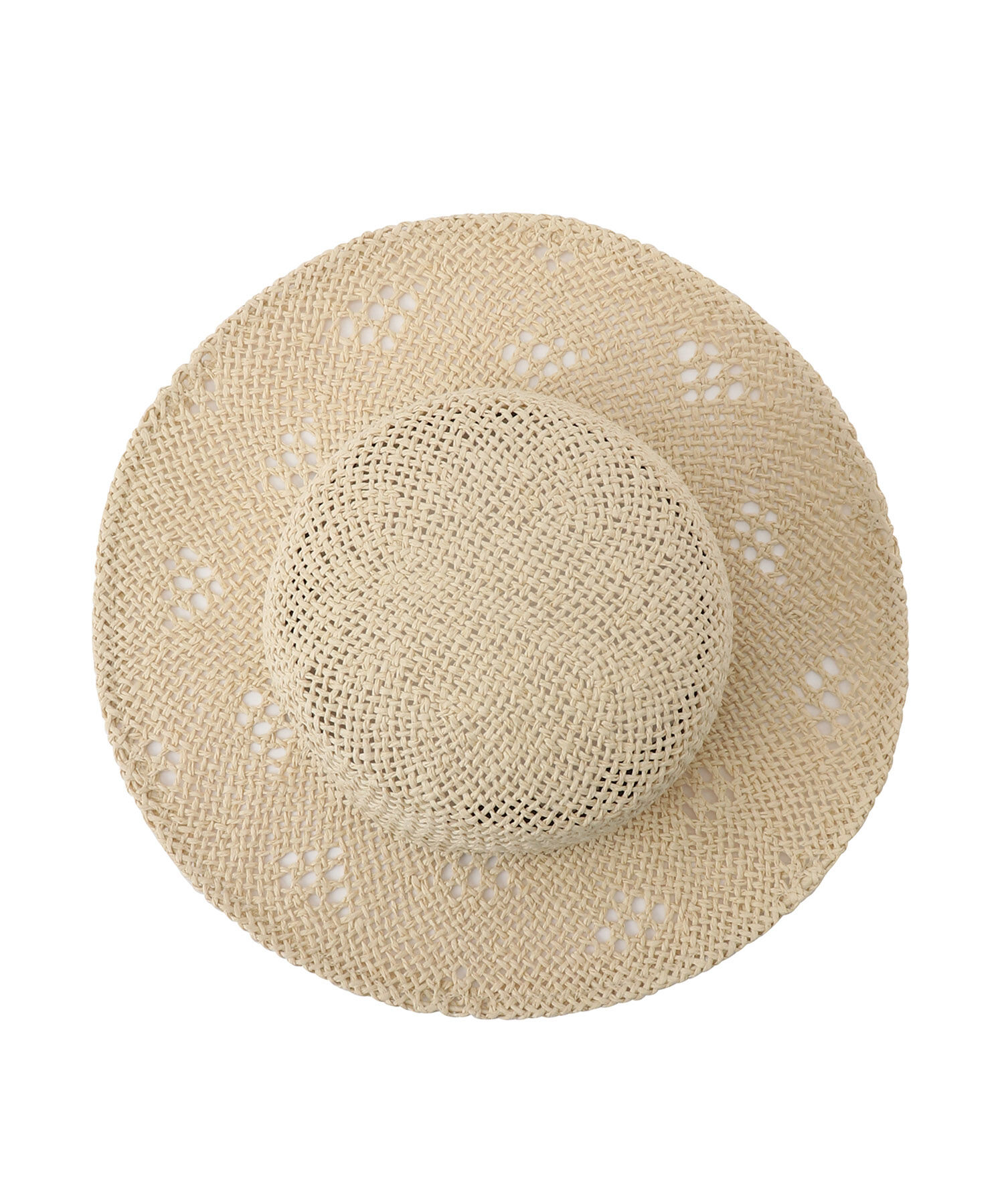 VIS「トライアングルメッシュ雑材ハット」|ハット|