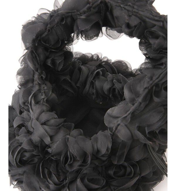 VIS「ローズ&スパンコールドロストバッグ」|ハンドバッグ|