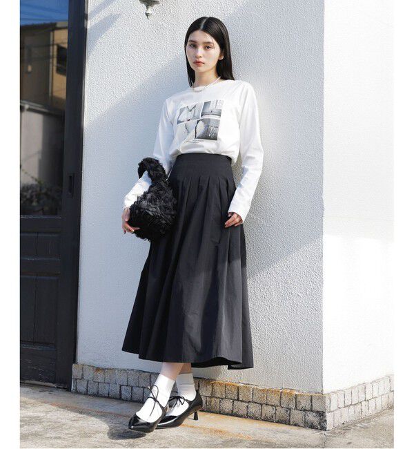 VIS「ローズ&スパンコールドロストバッグ」|ハンドバッグ|