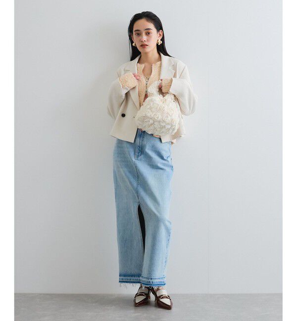 VIS「ローズ&スパンコールドロストバッグ」|ハンドバッグ|