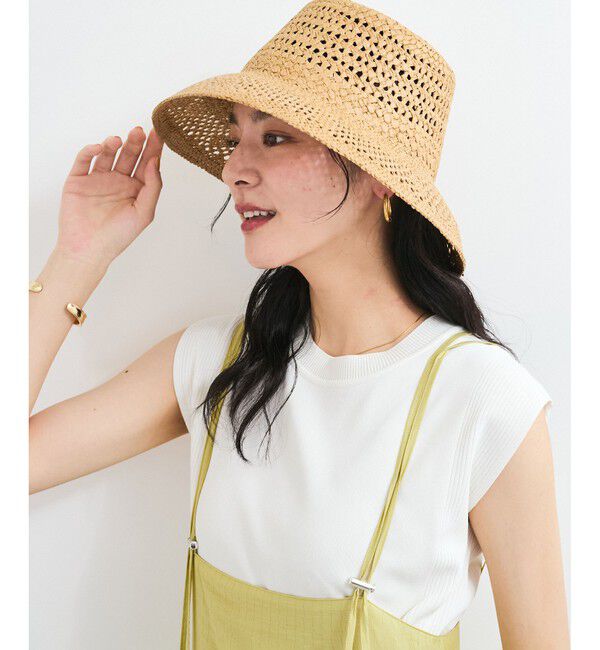 VIS「【UVケア/接触冷感/洗える】美人スリーブニット」|ニット・セーター|