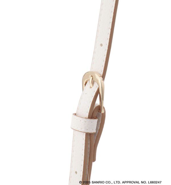 VIS「【WEB/一部店舗限定】【シナモロール】VIS別注ダブルフェイスハートカットバッグ(ミニ)」|ショルダー・メッセンジャー|