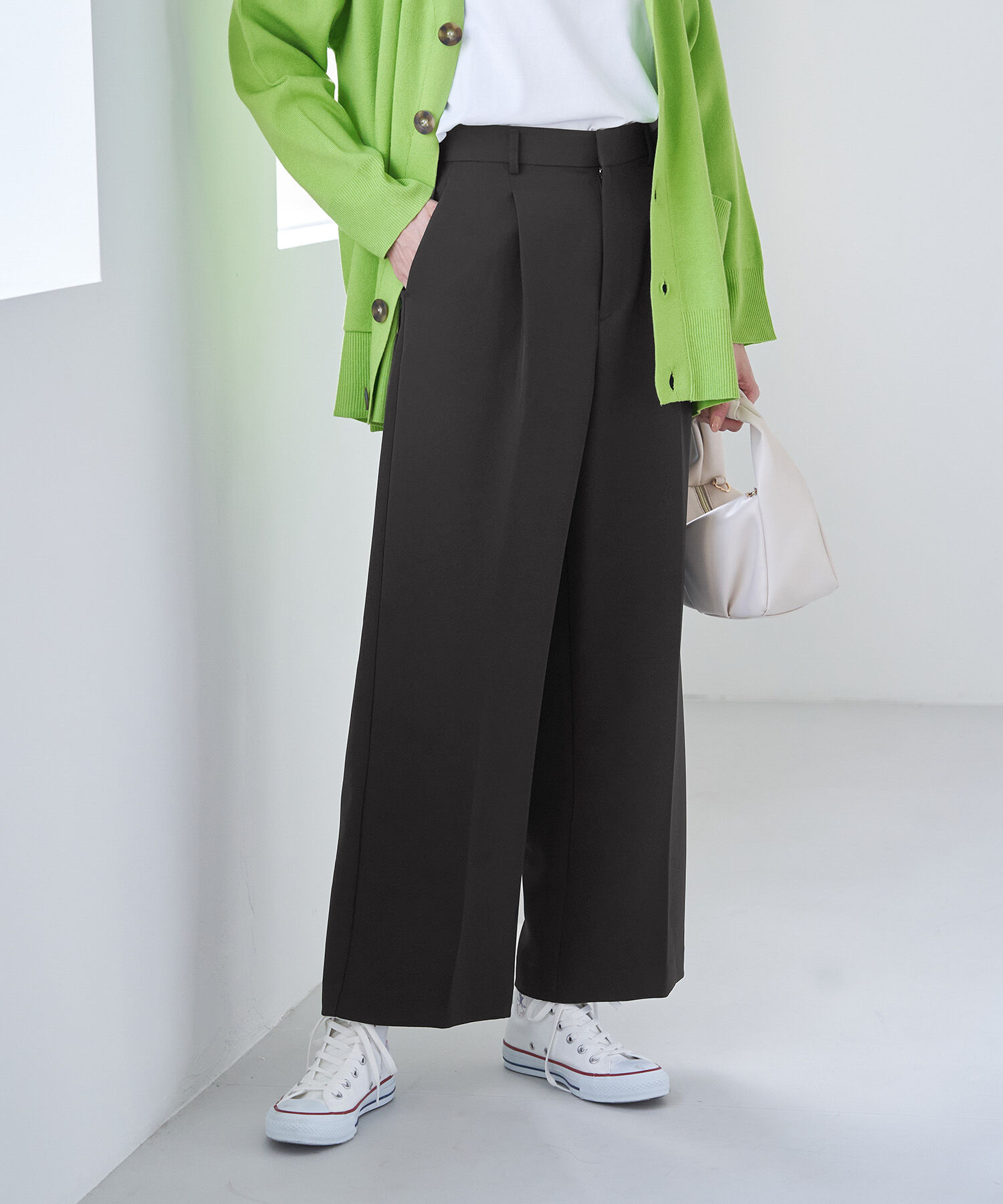 Rope&rsquo;Picnic「【360&deg;ウルトラストレッチ】セットアップ対応/ワイドパンツ【一部店舗限定34,42サイズ】」|その他|