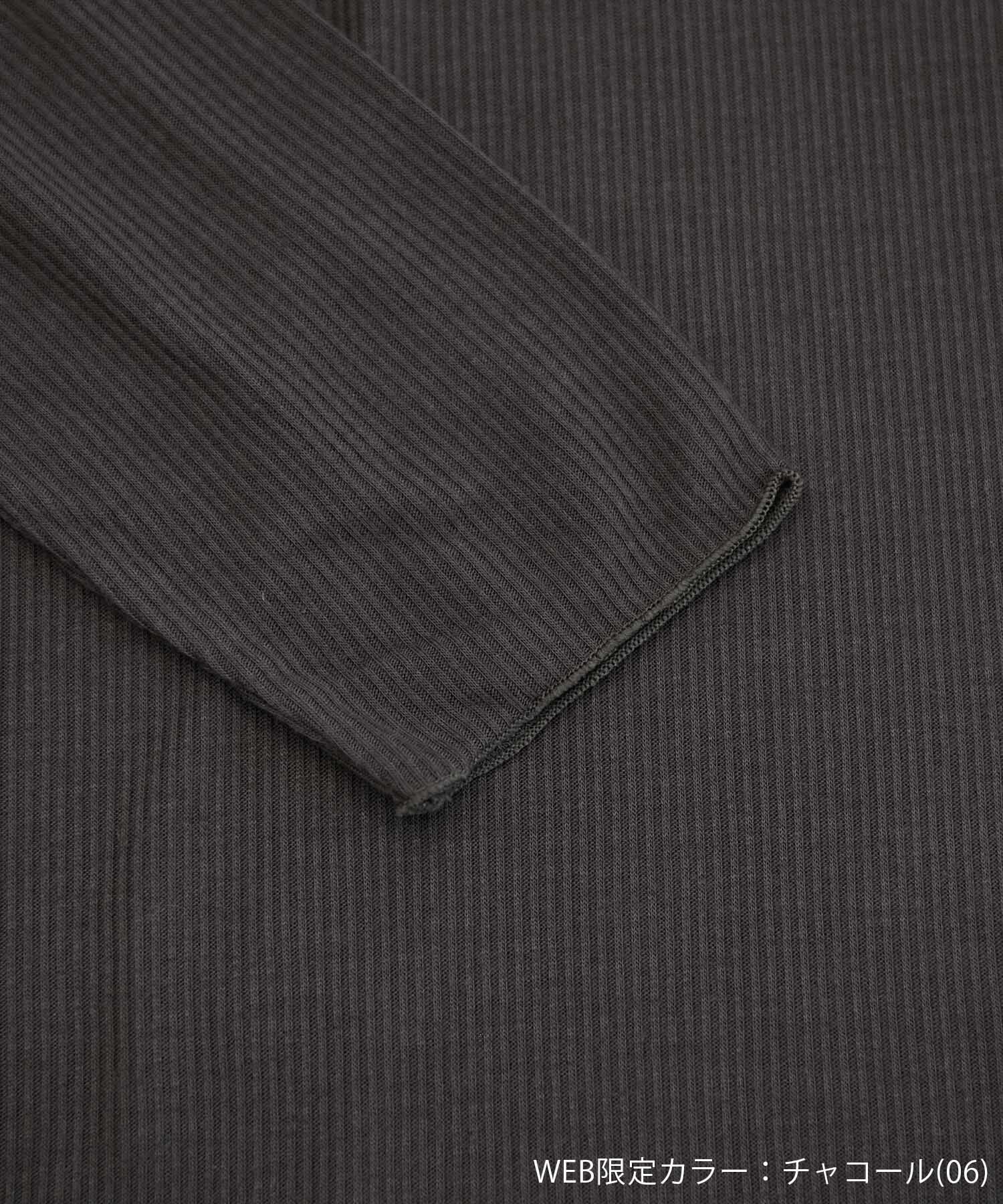 Rope&rsquo;Picnic「【WEB限定カラー:チャコール,オレンジ】シアーカットタートル」|Tシャツ・カットソー|