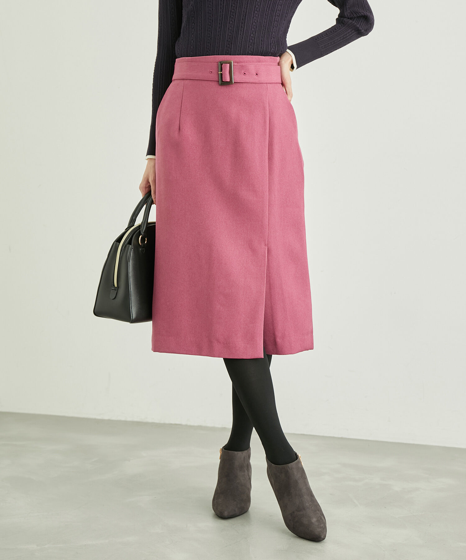 Rope&rsquo;Picnic「ラナテックラップ風スカート」|スカート|