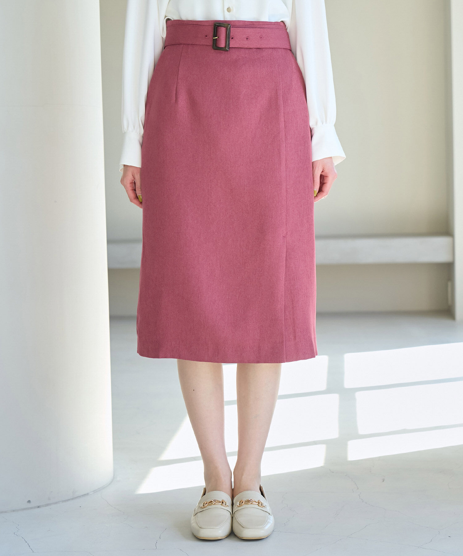 Rope&rsquo;Picnic「ラナテックラップ風スカート」|スカート|