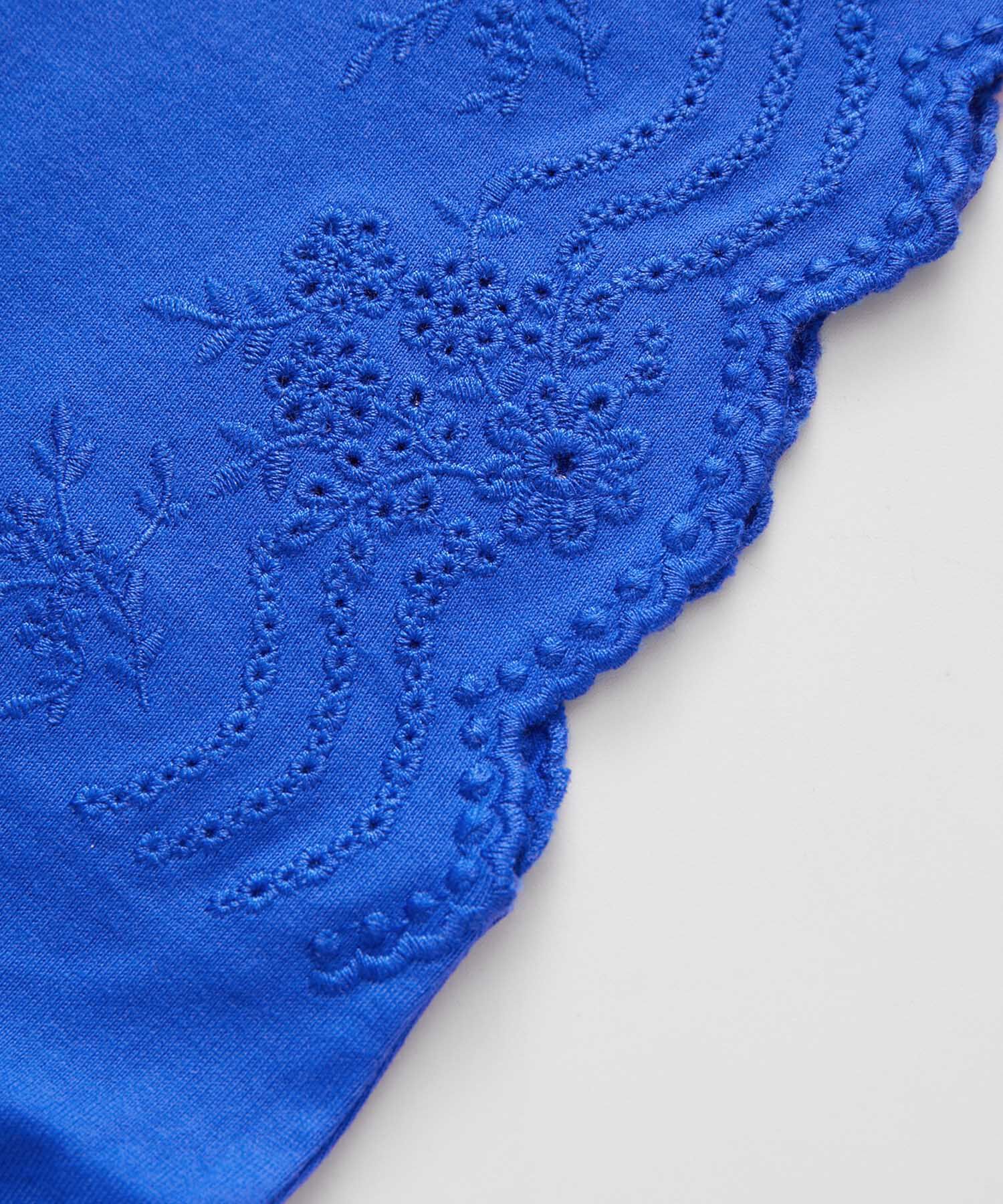 Rope&rsquo;Picnic「汗染み防止/オーガニックコットン袖カットワークレーストップス」|Tシャツ・カットソー|