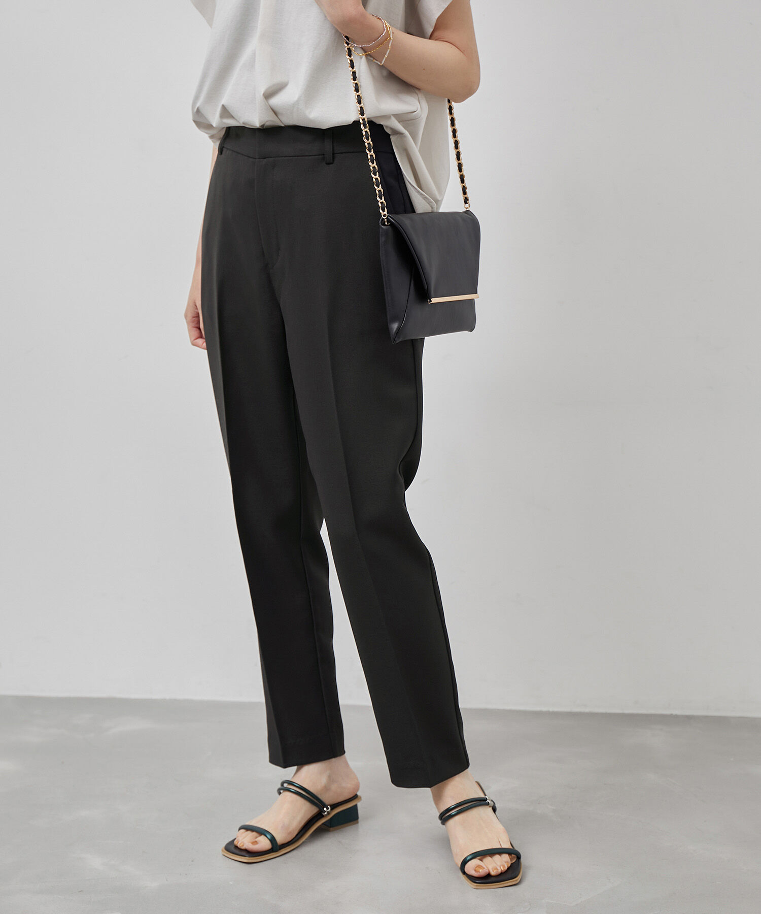 Rope&rsquo;Picnic「Powder Twill Stretch テーパードパンツ」|その他|