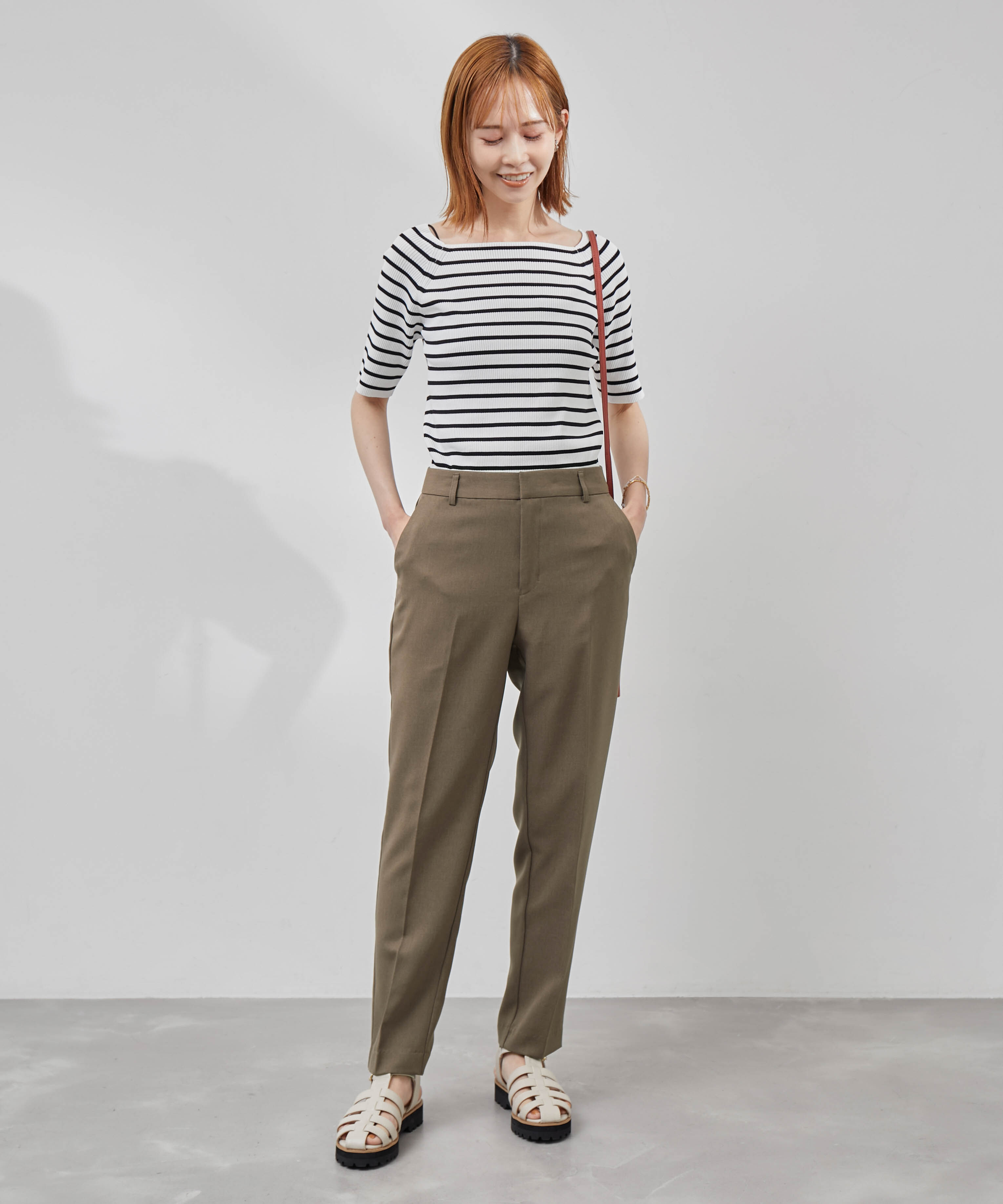 Rope&rsquo;Picnic「Powder Twill Stretch テーパードパンツ」|その他|