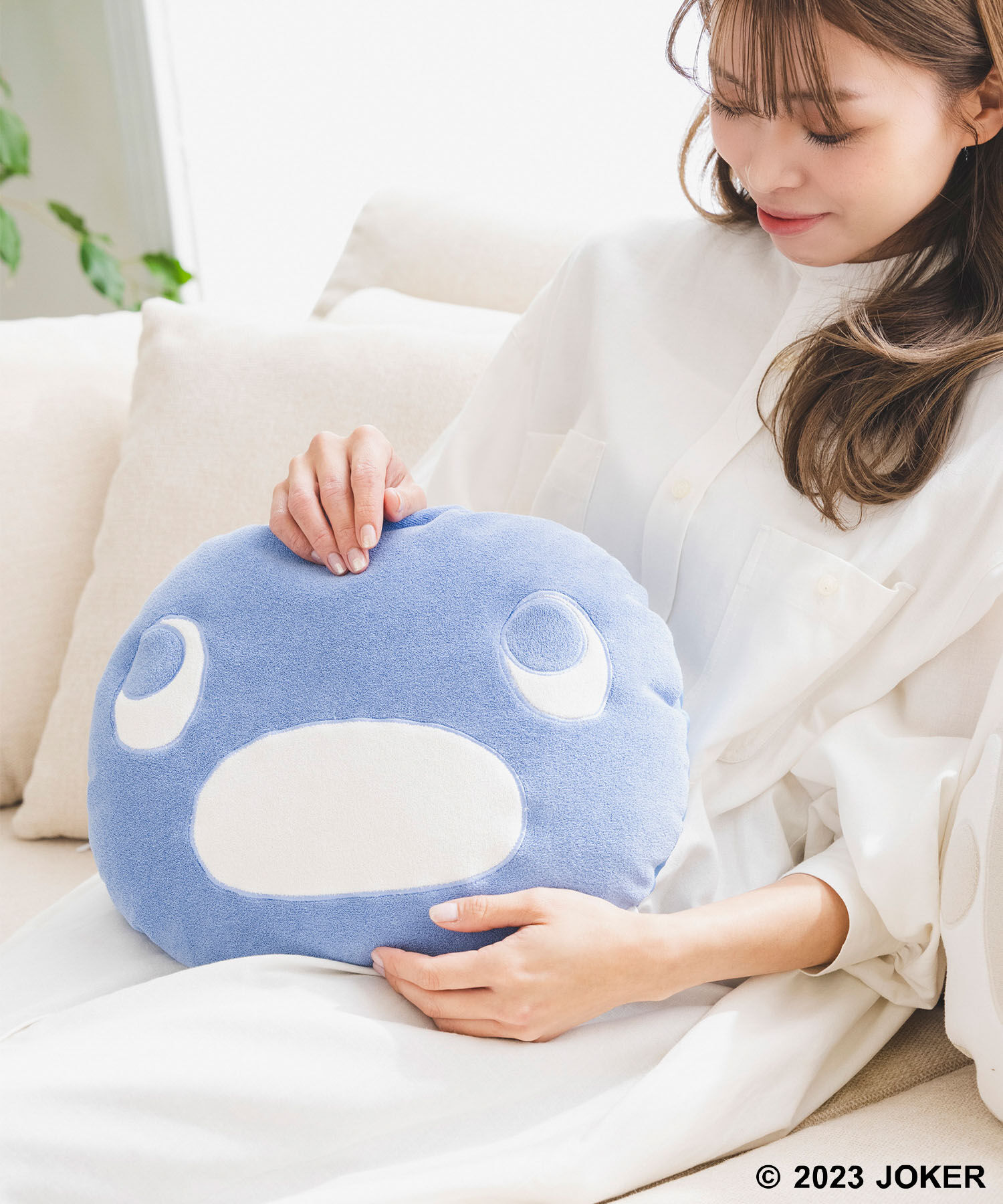 ROPE PICNIC PASSAGE「【Pingu &times; ROPE' PICNIC】接触冷感&times;パイル地フェイスクッション」|クッション・クッションカバー|