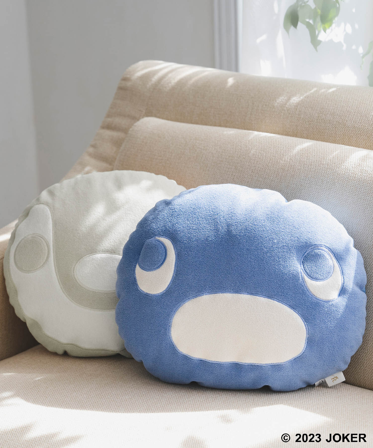 ROPE PICNIC PASSAGE「【Pingu &times; ROPE' PICNIC】接触冷感&times;パイル地フェイスクッション」|クッション・クッションカバー|