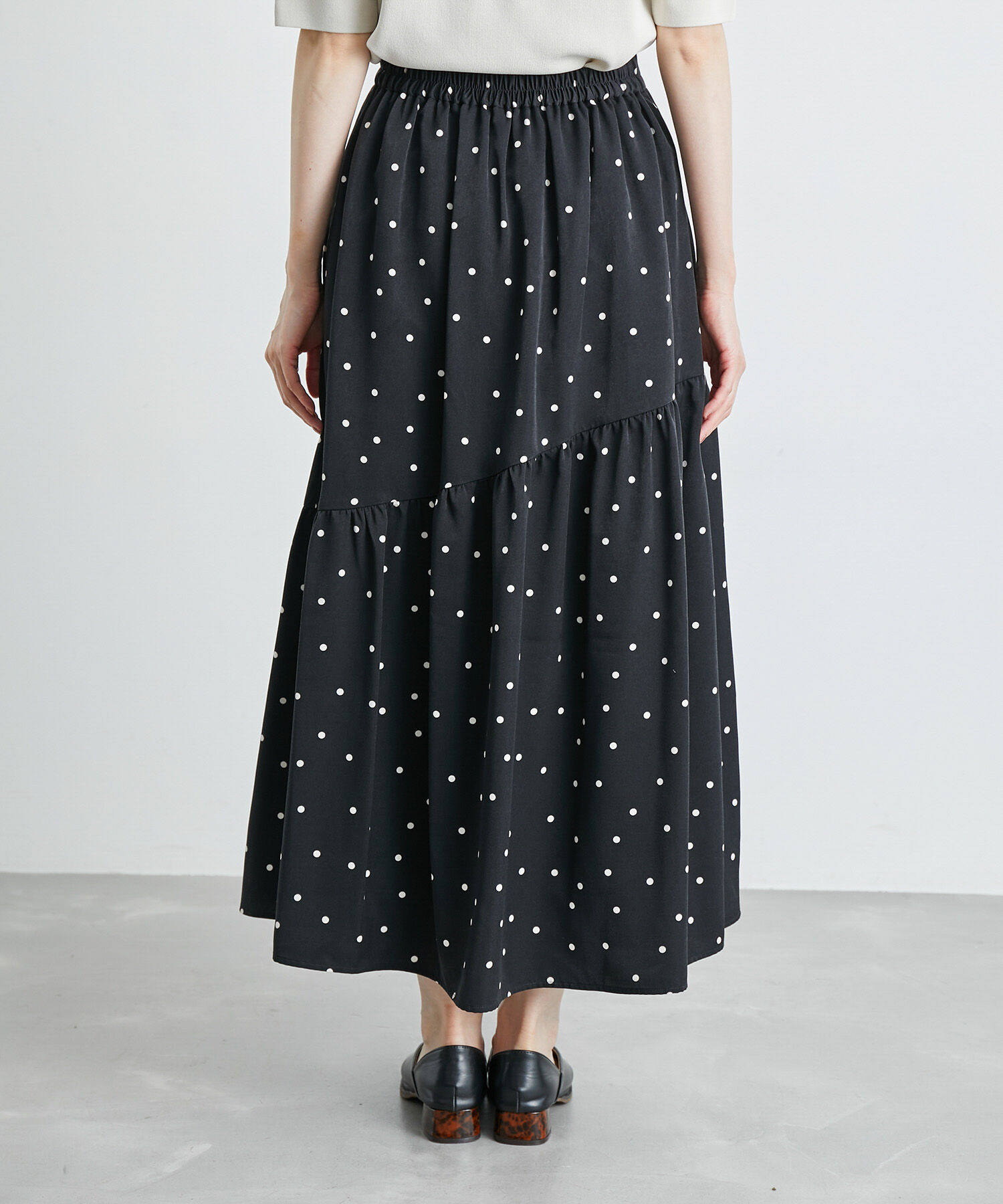 Rope&rsquo;Picnic「【一部店舗限定】アソート柄ティアードスカート」|スカート|