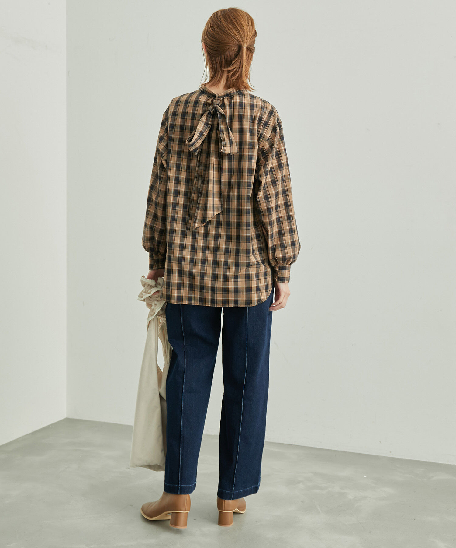 Rope&rsquo;Picnic「【CM着用商品】ウエストシェイプストレートワイドデニム」|デニム|