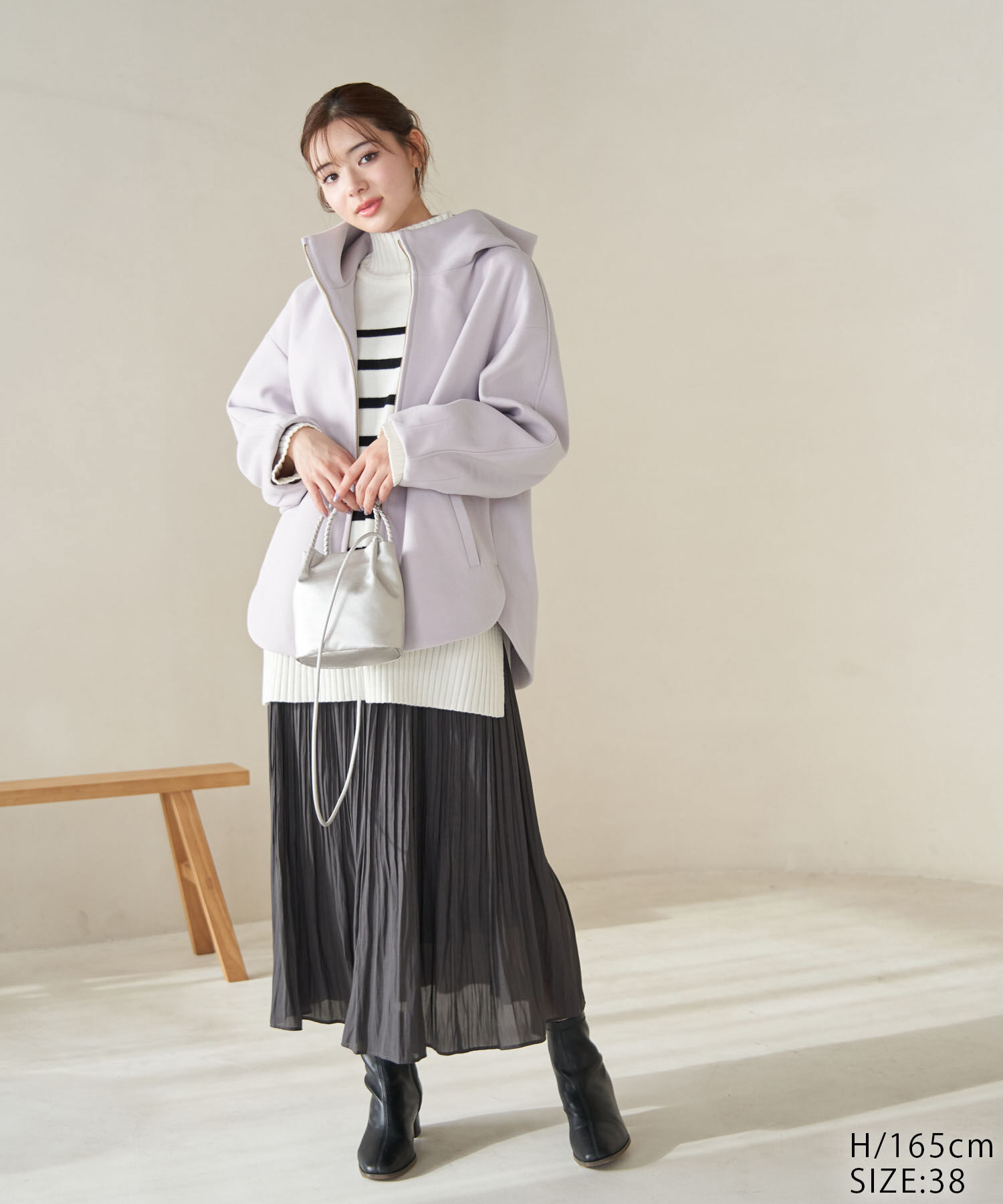 Rope&rsquo;Picnic「ジャージメルトンジップアップフーディ」|その他|