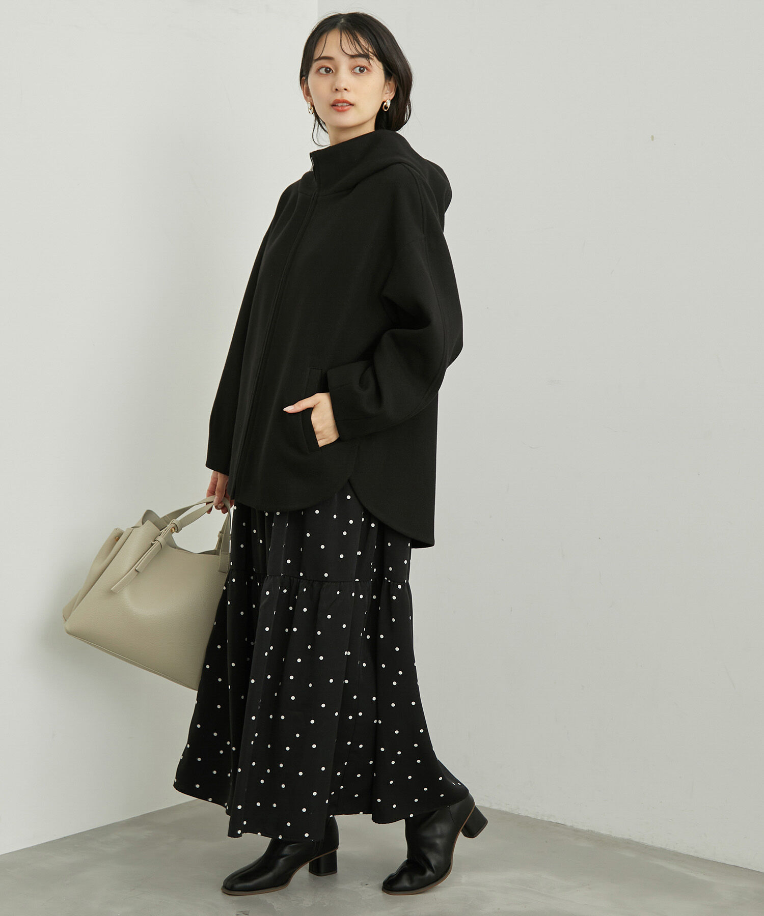 Rope&rsquo;Picnic「ジャージメルトンジップアップフーディ」|その他|