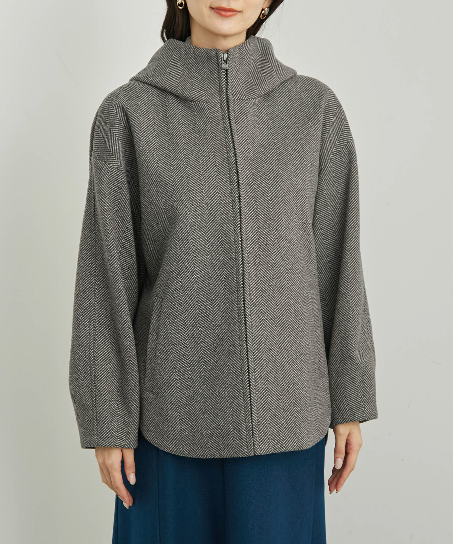 Rope&rsquo;Picnic「ジャージメルトンジップアップフーディ」|その他|