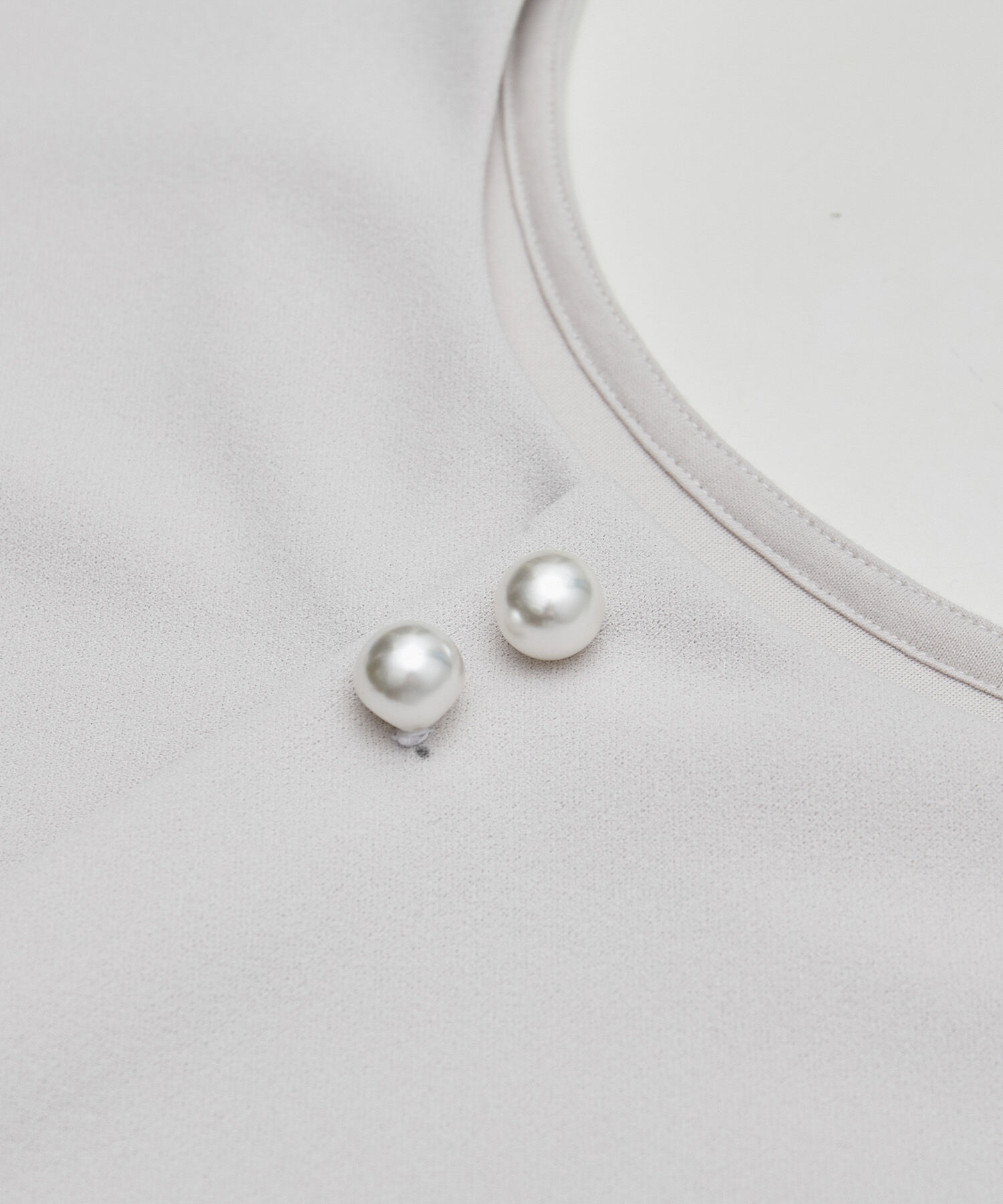 Rope&rsquo;Picnic「2WAY・リンクコーデ/カットジョーゼット袖フレアパールトップス」|Tシャツ・カットソー|