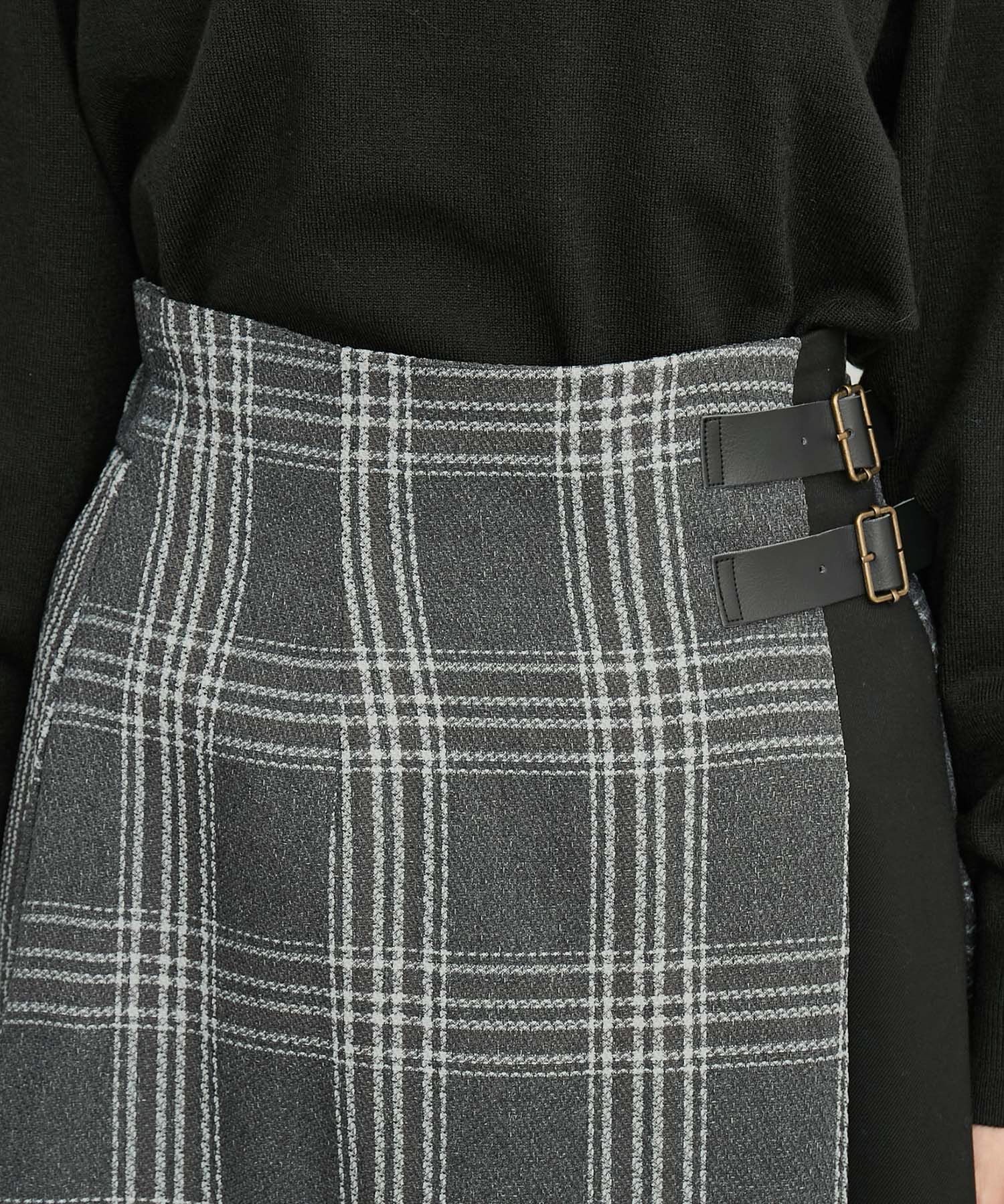 Rope&rsquo;Picnic「チェックコンビキルトスカート」|スカート|