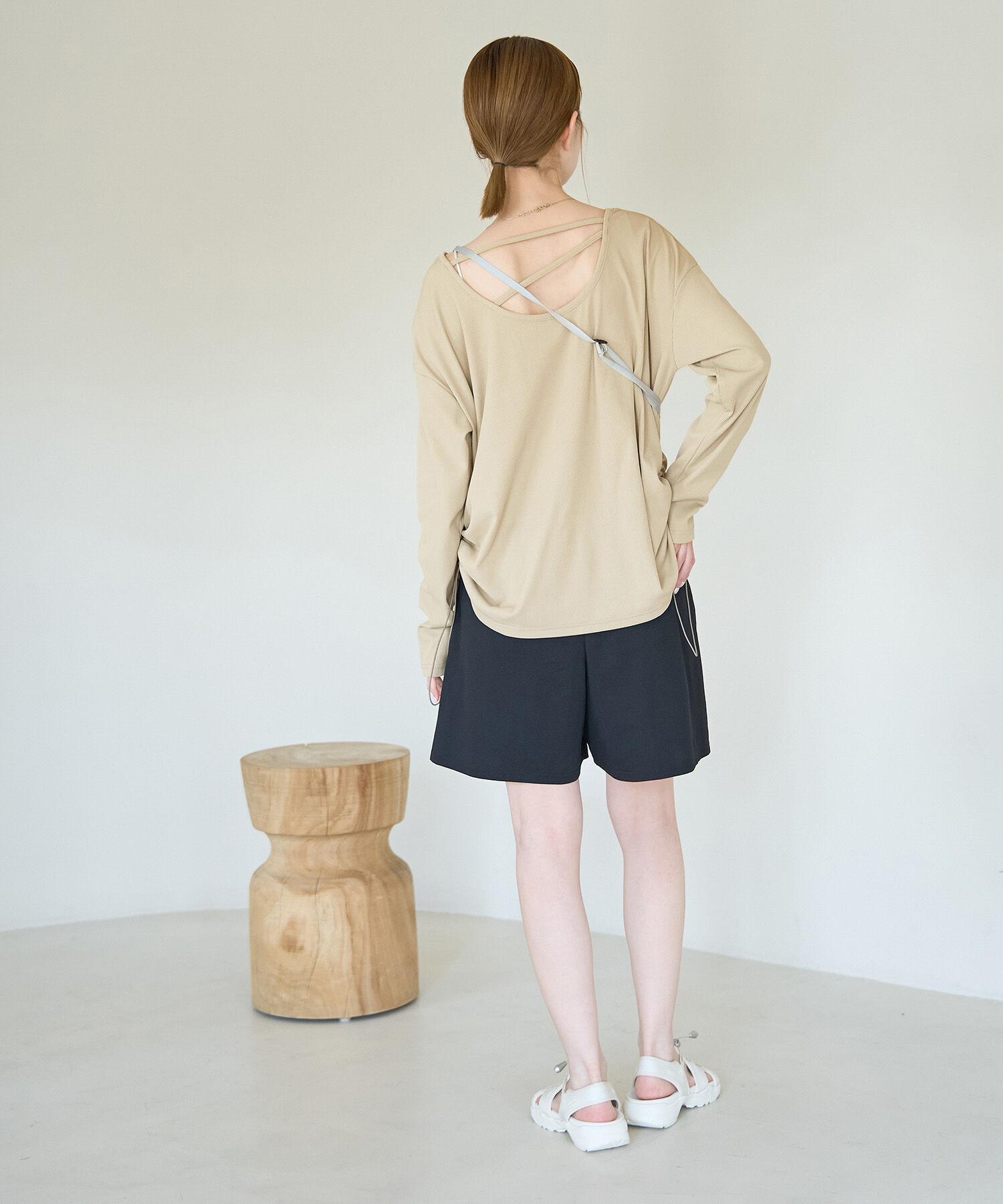 Rope&rsquo;Picnic「ラッシュガードサイドドロストリブトップス/セットアップ対応」|その他|