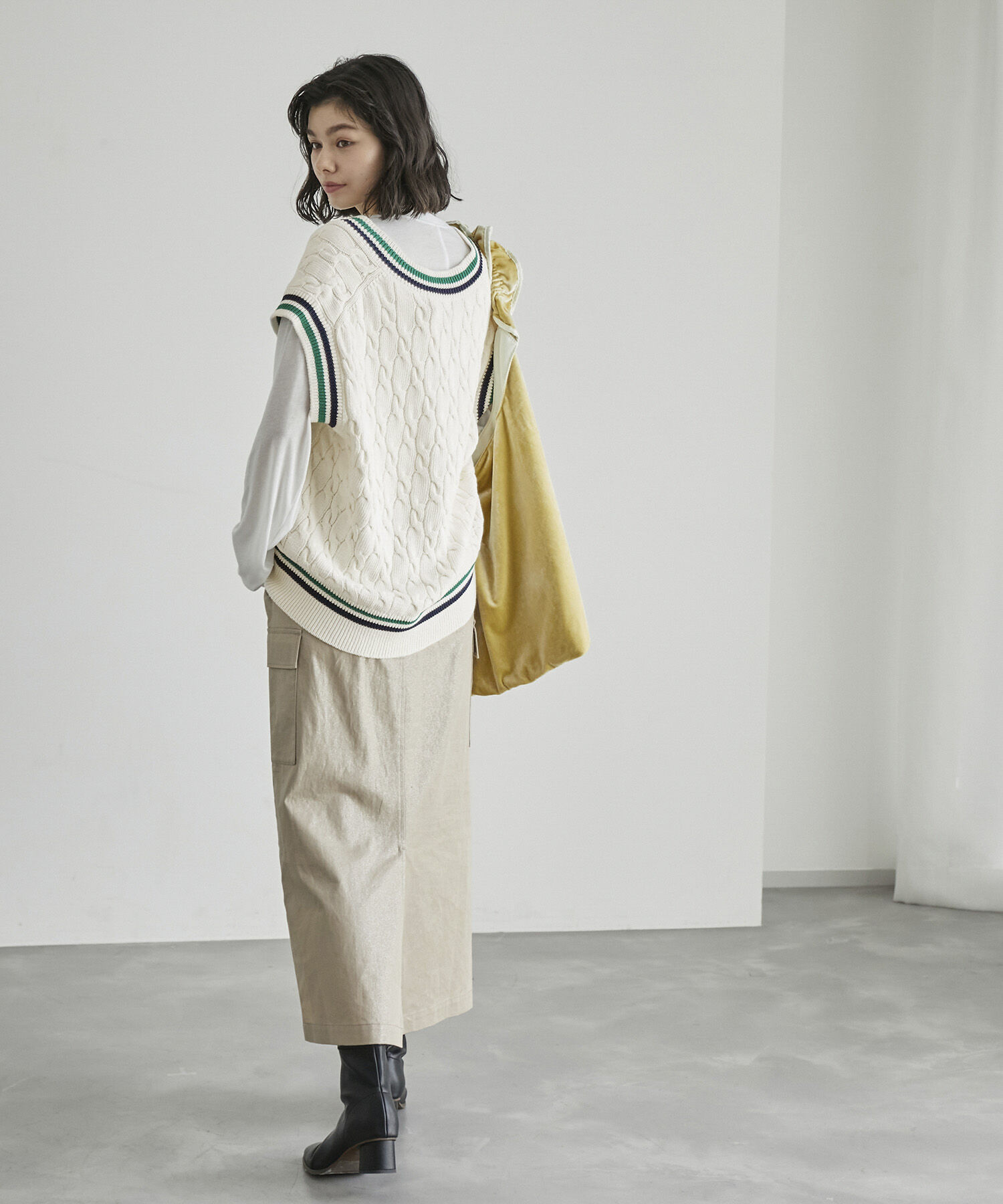 ROPE' PICNIC R「チルデンニットベスト」|ベスト・ジレ|