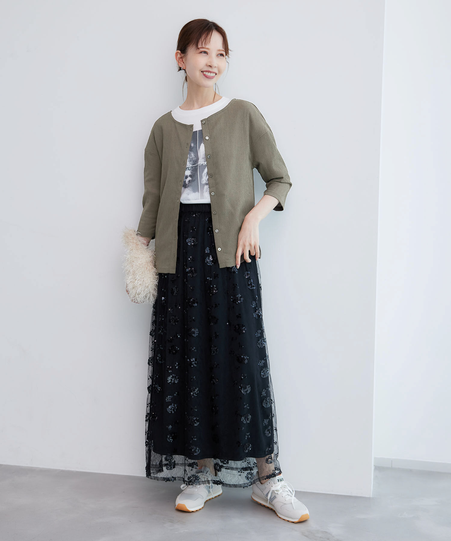 Rope&rsquo;Picnic「2WAY/シアー楊柳カーディガンプルオーバー」|カーディガン|