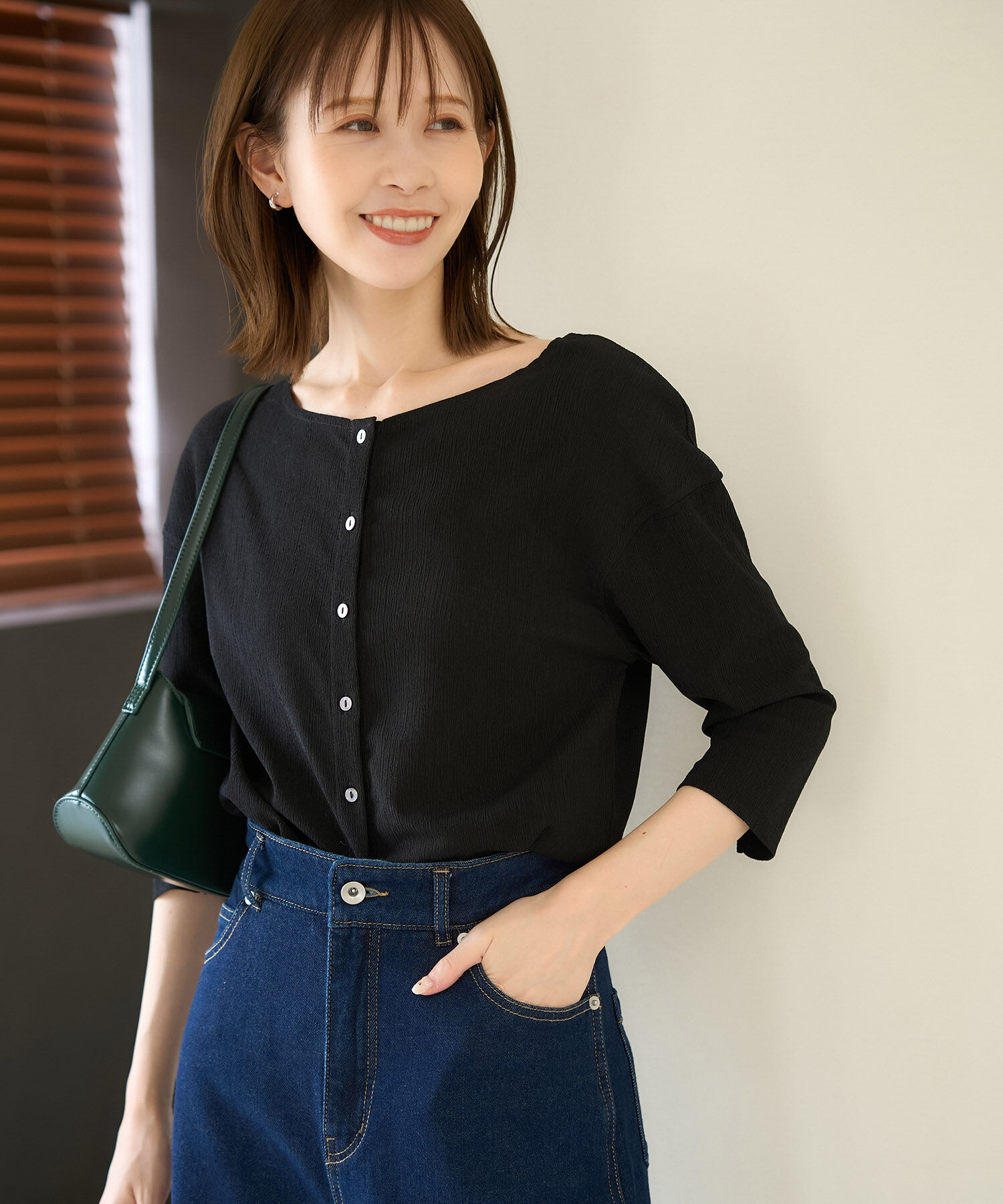 Rope&rsquo;Picnic「2WAY/シアー楊柳カーディガンプルオーバー」|カーディガン|