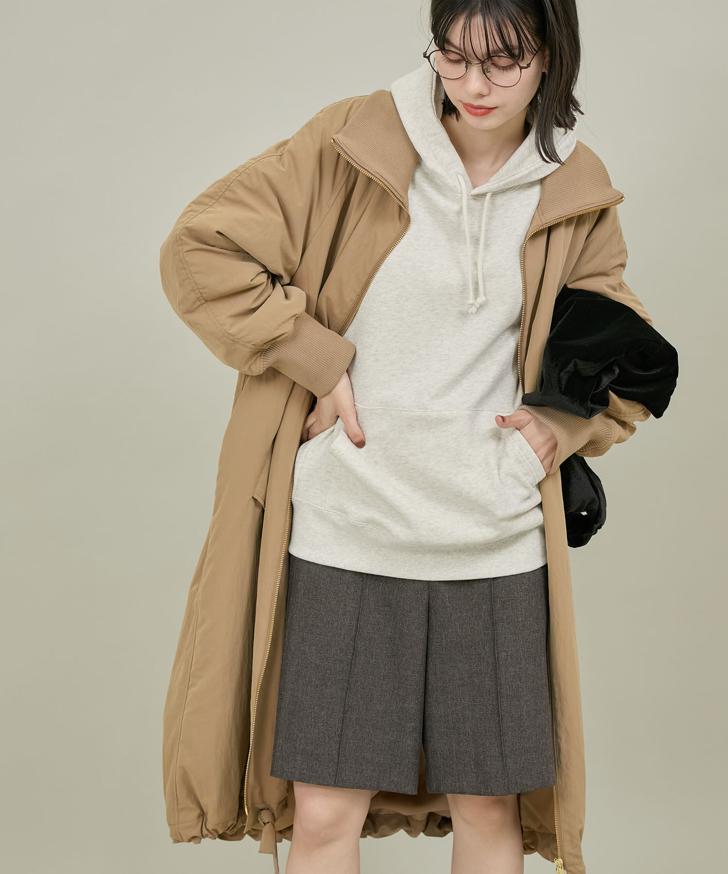 ROPE' PICNIC R「撥水・花粉ガード/中わたスタンドカラーコート」|その他|