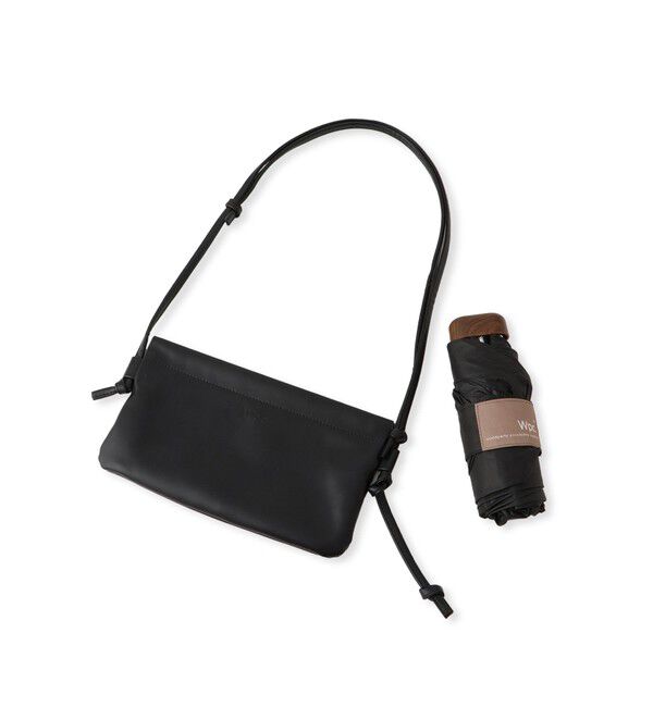 ROPE PICNIC PASSAGE「【Wpc.】【晴雨兼用・完全遮光】ノーブルベーシック折りたたみ日傘 収納バッグ付」|傘|