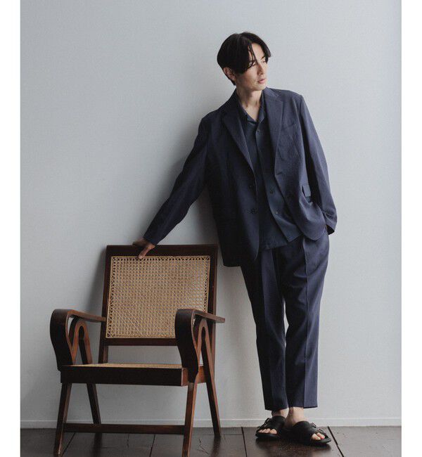 ADAM ET ROPE'「接触冷感【RIRANCHA】セットアップ / テーラードジャケット & スラックス」|スーツ|