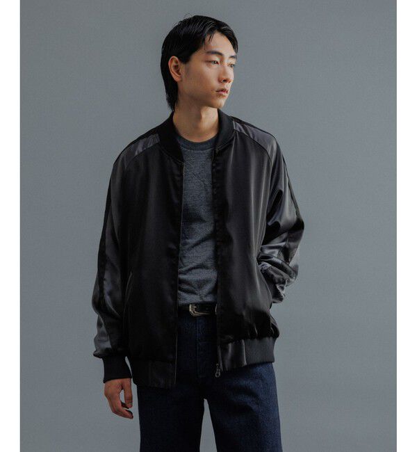 ADAM ET ROPE'「【WEB限定】スカジャン "EUPHORIA" 刺繍 ジャケット / ジップブルゾン / ロングシーズン着用可」|その他|